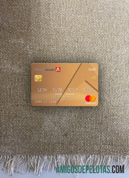 Panama Banco Aliado Bank Mastercard Gold Photolook Front modelo